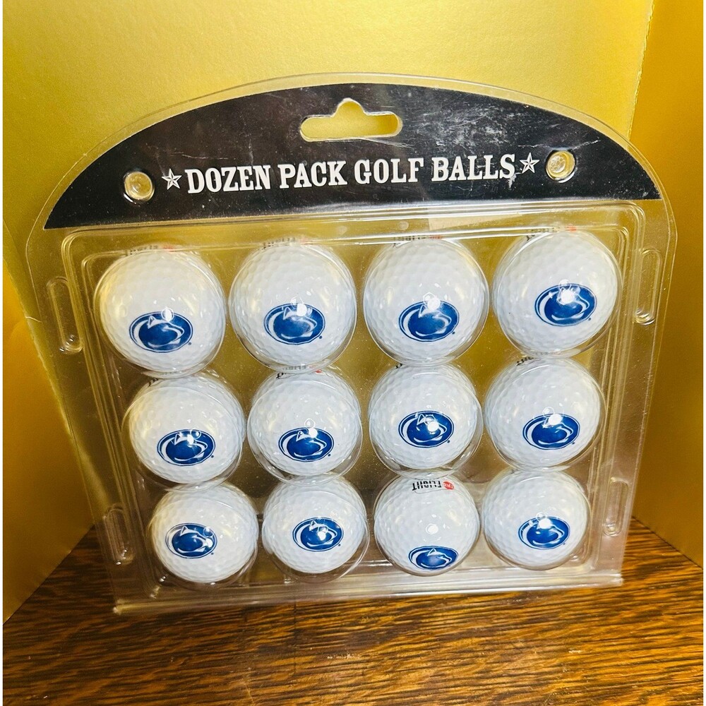 New Penn State Nittany Lions Dozen Pack Golf Balls Tru Flight (12) Brand New